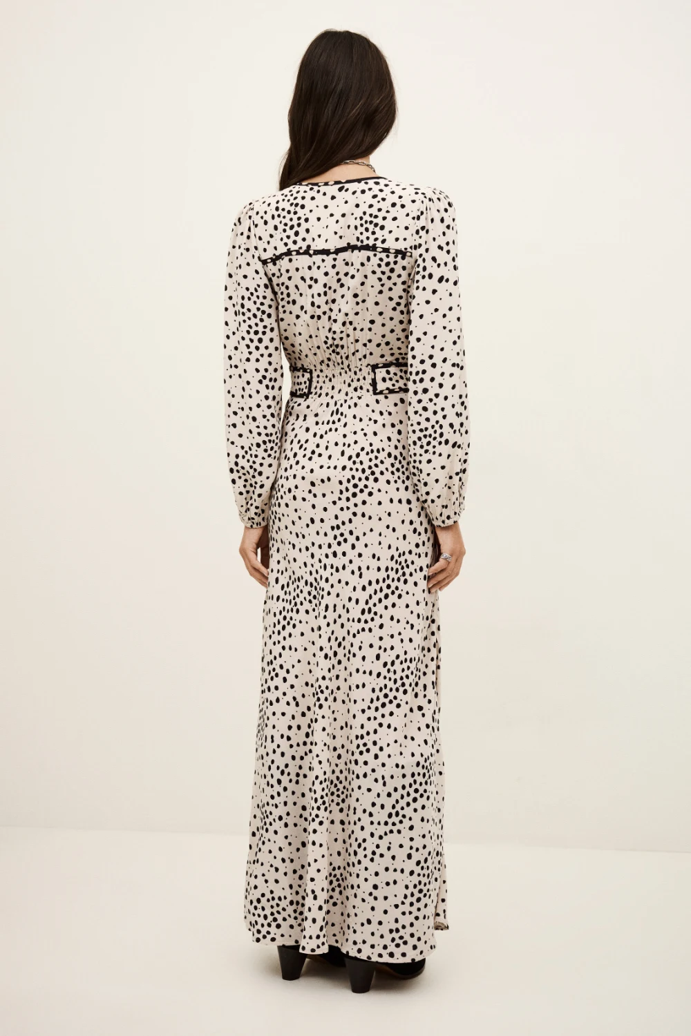 Ba&sh - שמלה Derby – 1H25DERB_ECRU – 3