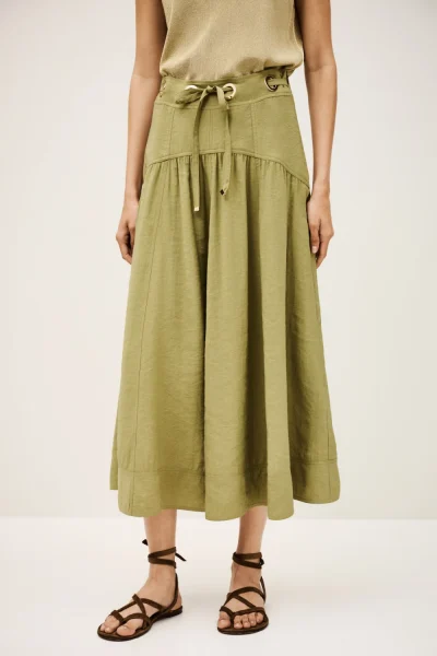 Ba&sh - חצאית Donia – 1H25DONI_KAKI – 3