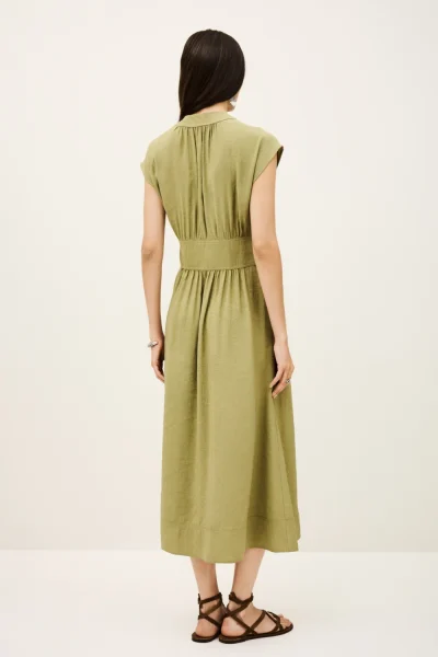 Ba&sh - שמלה Dove – 1H25DOVE_KAKI – 4