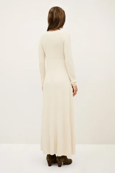 Ba&sh - שמלה Elise – 1H25ELIS_ECRU – 3