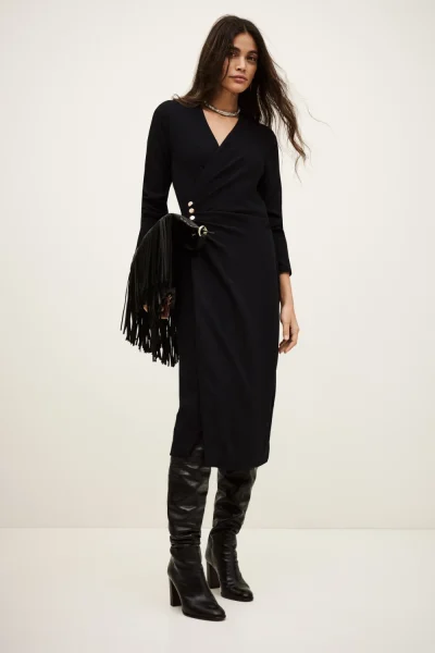 Ba&sh - שמלה Fiji – 1H25FIJI_MARINE – 1