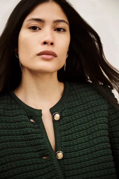 Ba&sh - קרדיגן Gaspard – 1H25GASP_VERTBOUTEILLE – 3