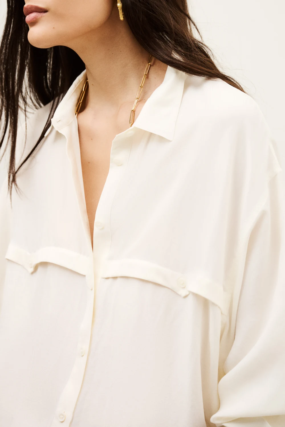 Ba&sh - חולצה Haora – 1H25HAOR_ECRU – 3