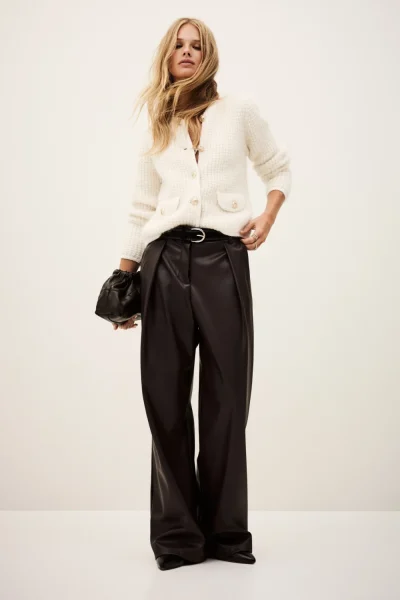 Ba&sh - קרדיגן Harry – 1H25HARR_ECRU – 1