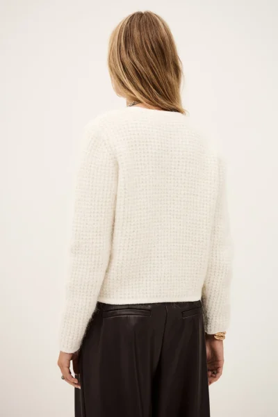 Ba&sh - קרדיגן Harry – 1H25HARR_ECRU – 4