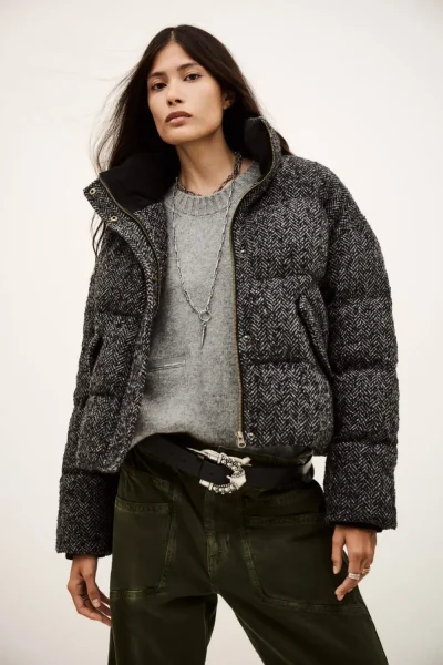 Ba&sh - ג’קט Hidi – 1H25HIDI_ANTHRACITE – 2