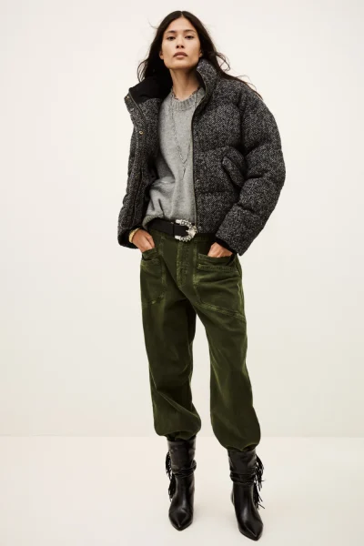 Ba&sh - ג’קט Hidi – 1H25HIDI_ANTHRACITE – 3