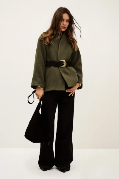 Ba&sh - ג’קט Hini – 1H25HINI_KAKI – 1