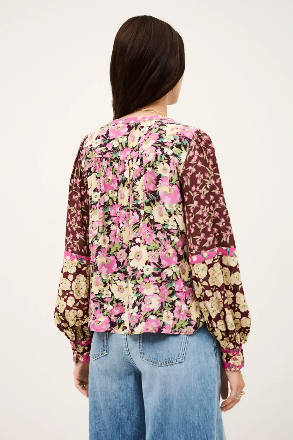 Ba&sh - חולצה Iline – 1H25ILIN_BORDEAUX – 4