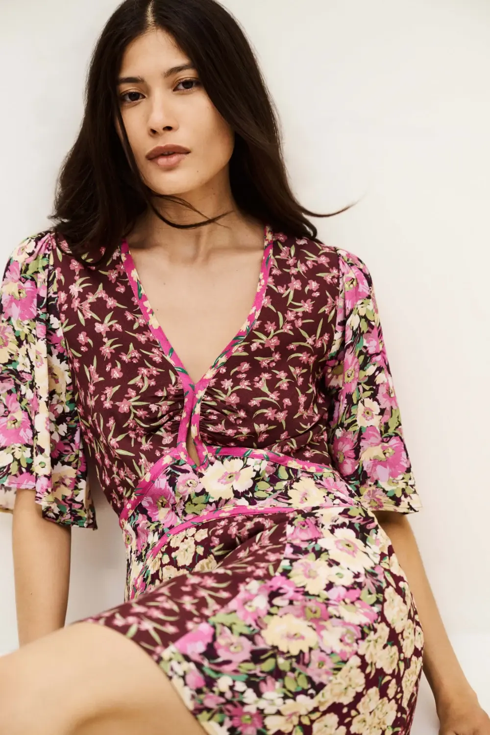 Ba&sh - שמלה Indrea – 1H25INDR_BORDEAUX – 3