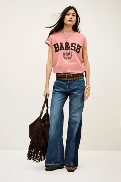 Ba&sh - חולצה Ioni – 1H25IONI_ROSE – 3