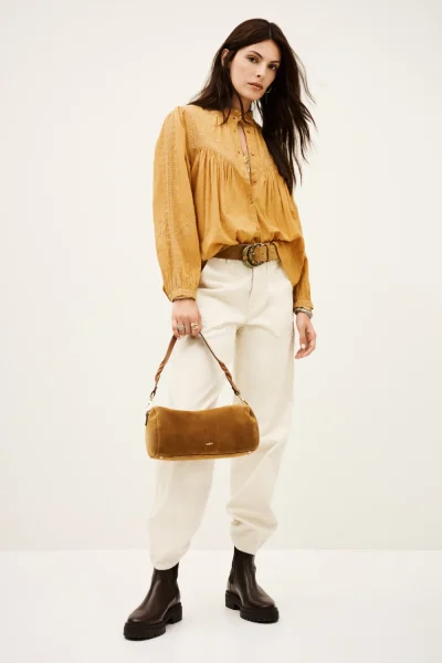 Ba&sh - חולצה Jaky – 1H25JAKY_SABLE – 1