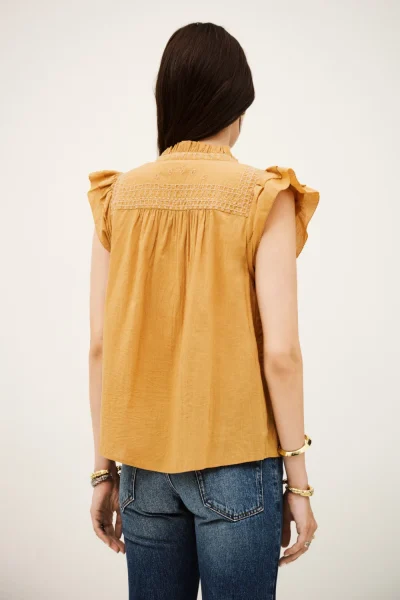 Ba&sh - חולצה Janny – 1H25JANN_SABLE – 4