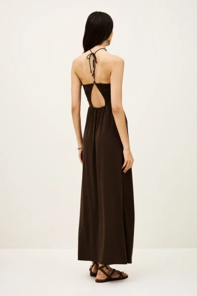 Ba&sh - שמלה Jea – 1H25JEA_CHOCOLAT – 3