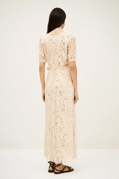 Ba&sh - שמלה Kris – 1H25KRIS_BEIGE – 4