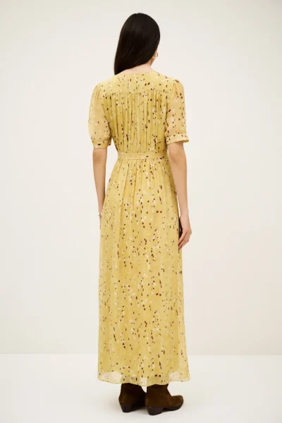 Ba&sh - שמלה Kris – 1H25KRIS_JAUNE – 3