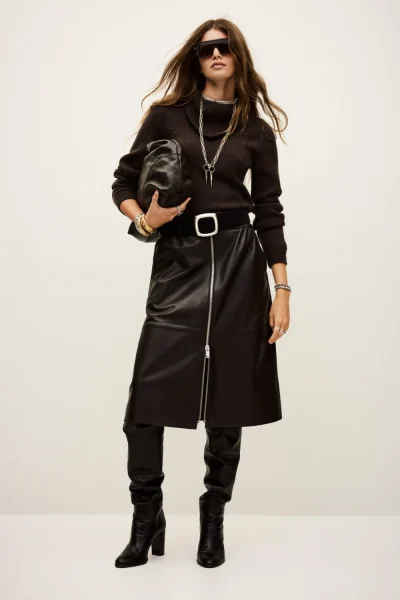 Ba&sh - קרדיגן Ledy – 1H25LEDY_CHOCOLAT – 1