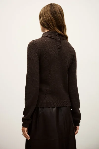 Ba&sh - קרדיגן Ledy – 1H25LEDY_CHOCOLAT – 4