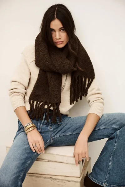 Ba&sh - קרדיגן Liara – 1H25LIAR_BEIGECHINE – 3