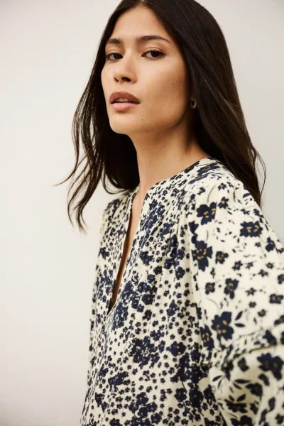 Ba&sh - שמלה Mady – 1H25MADY_ECRU – 1