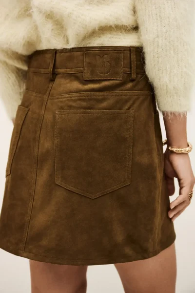 Ba&sh - חצאית Mangela – 1H25MANG_BRONZE – 4