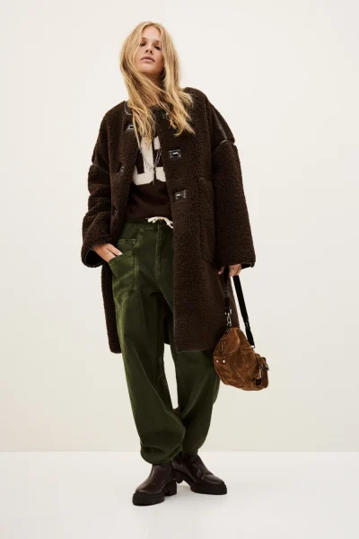 Ba&sh - ג’קט Millie – 1H25MILL_CHOCOLAT – 1