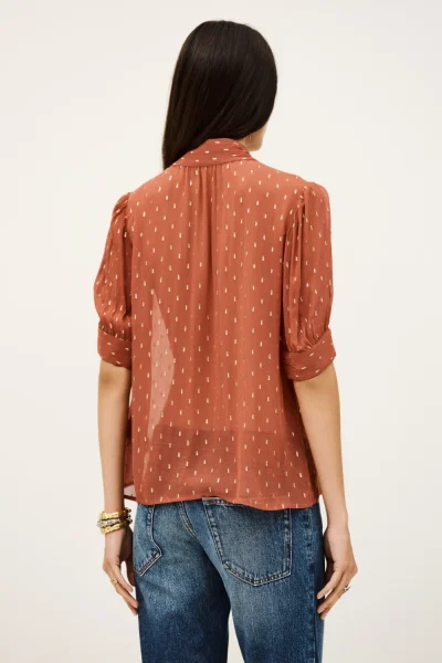 Ba&sh - חולצה Mimi – 1H25MIMI_BRIQUE – 4