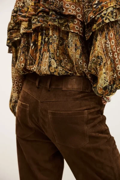 Ba&sh - מכנסיים Mossi – 1H25MOSS_TERRE – 2