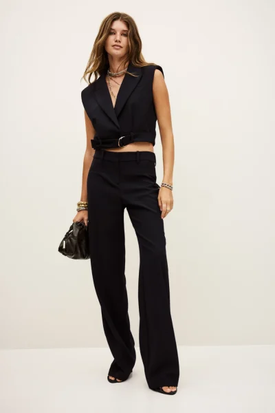 Ba&sh - מכנסיים Nistachio – 1H25NIST_ENCRE – 1