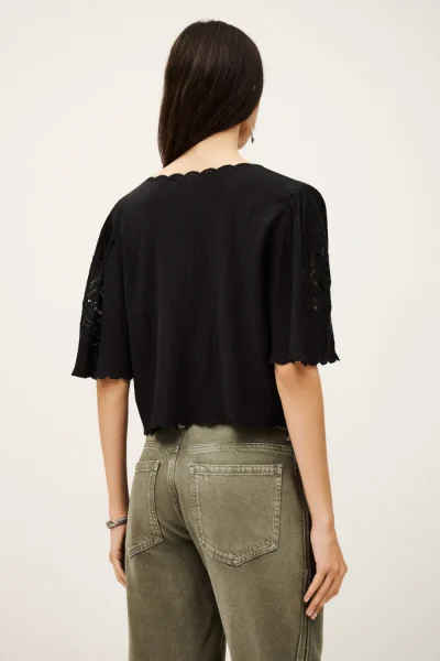 Ba&sh - חולצה Olaya – 1H25OLAY_NOIR – 3