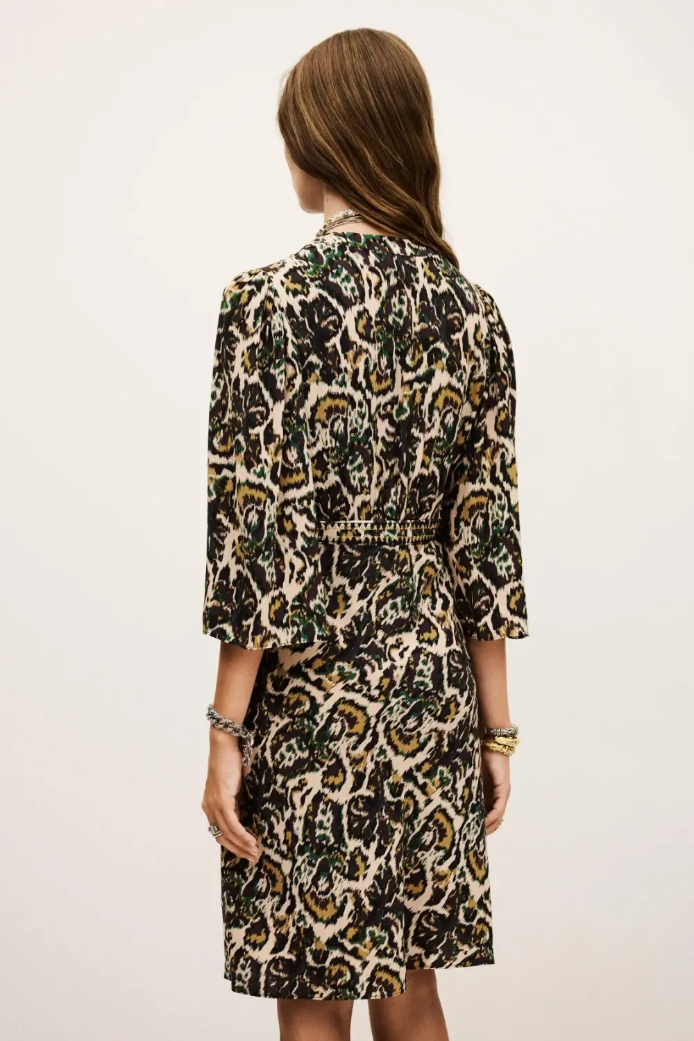 Ba&sh - שמלה Onia – 1H25ONIA_ECRU – 3