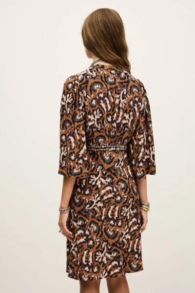 Ba&sh - שמלה Onia – 1H25ONIA_OCRE – 4