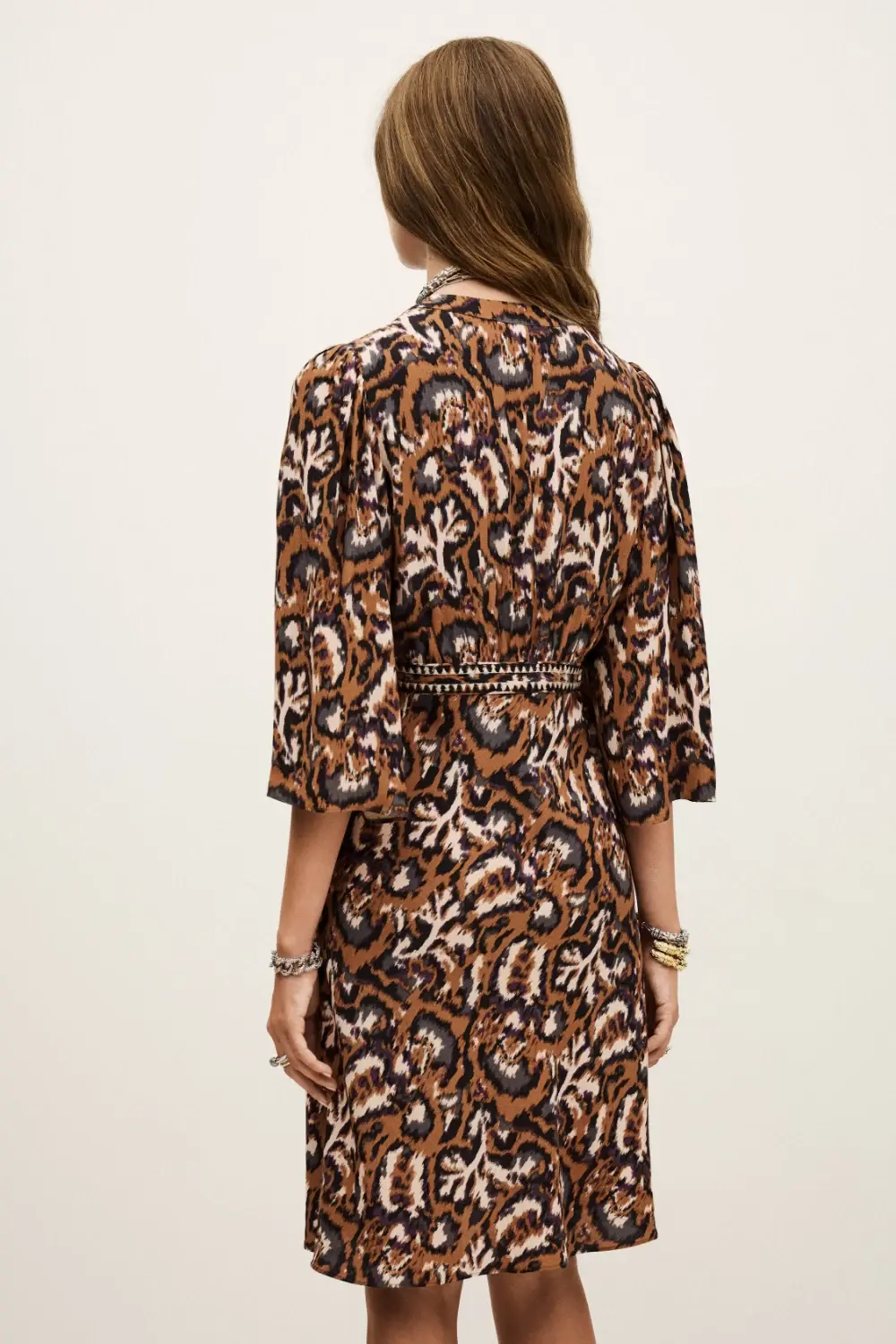 Ba&sh - שמלה Onia – 1H25ONIA_OCRE – 4