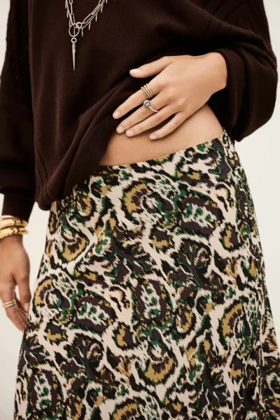 Ba&sh - חצאית Onintia – 1H25ONIN_ECRU – 3