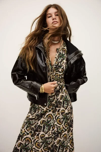 Ba&sh - שמלה Onoa – 1H25ONOA_ECRU – 1