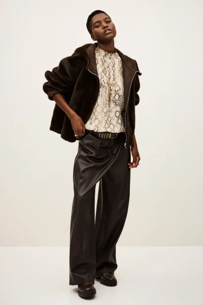 Ba&sh - ג’קט Pandy – 1H25PAND_CHOCOLAT – 1