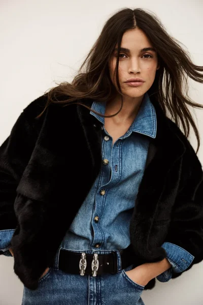 Ba&sh - ג’קט Paros – 1H25PARO_NOIR – 1