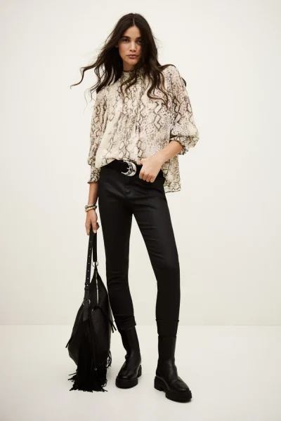 Ba&sh - מכנסיים Pedro – 1H25PEDR_NOIR – 1