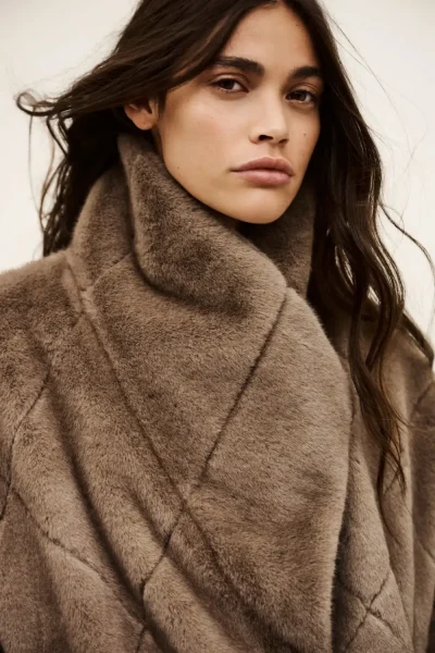 Ba&sh - ג’קט Pinie – 1H25PINI_TAUPE – 2