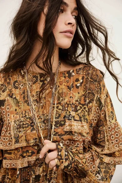 Ba&sh - חולצה Pixie – 1H25PIXI_OCRE – 3