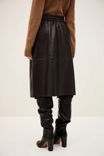 Ba&sh - חצאית Pona – 1H25PONA_CHOCOLAT – 4