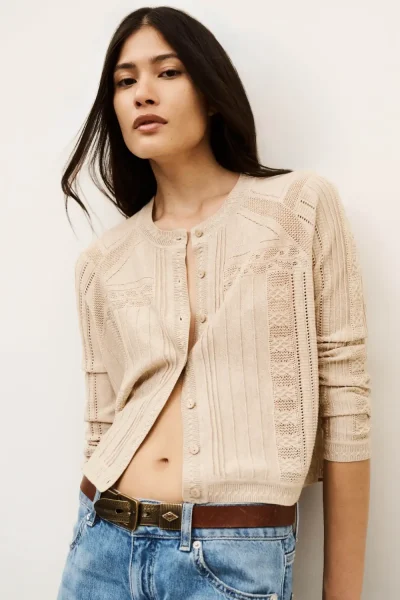 Ba&sh - קרדיגן Puria – 1H25PURI_FICELLE – 3