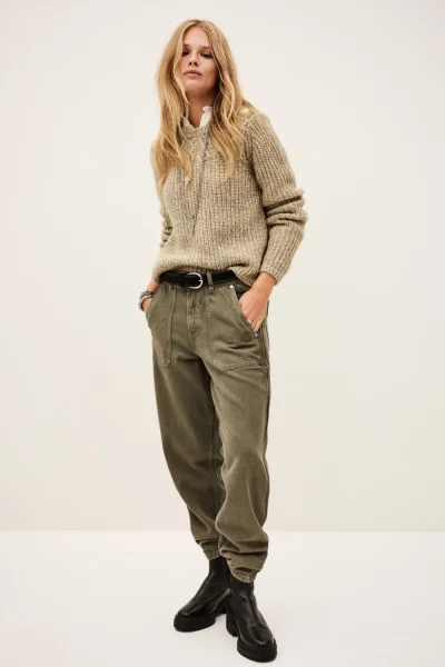 Ba&sh - קרדיגן Rachelle – 1H25RACH_KAKI – 1