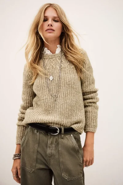 Ba&sh - קרדיגן Rachelle – 1H25RACH_KAKI – 3