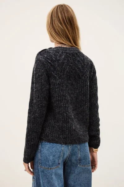 Ba&sh - קרדיגן Rachelle – 1H25RACH_MARINE – 4