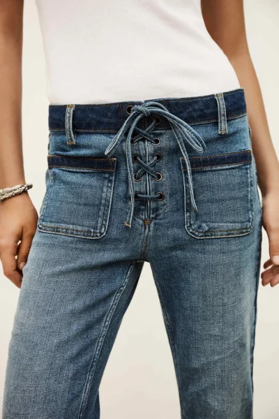 Ba&sh - ג’ינס Rafa – 1H25RAFA_BLUEJEANS – 2