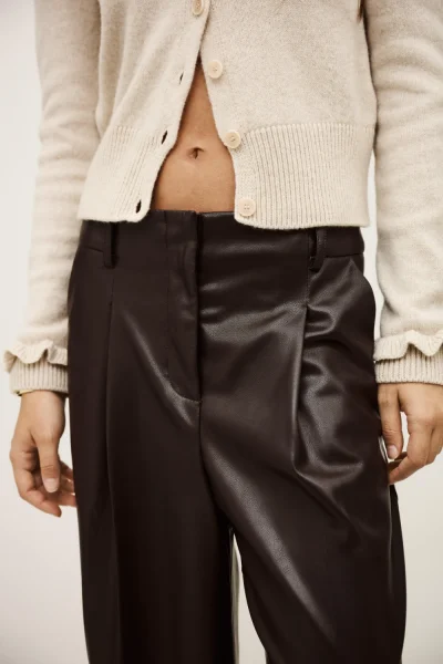 Ba&sh - מכנסיים Rami – 1H25RAMI_MARRON – 3