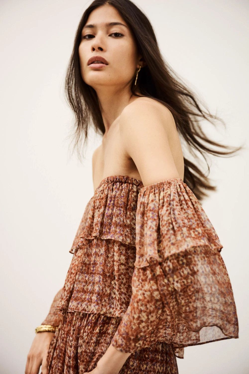 Ba&sh - שמלה Robbie – 1H25ROBB_ROSE – 2