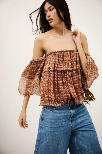 Ba&sh - חולצה Rush – 1H25RUSH_ROSE – 1