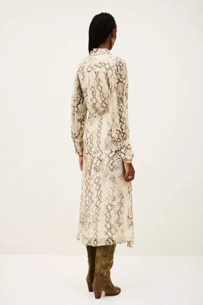 Ba&sh - שמלה Sahara – 1H25SAHA_ECRU – 3